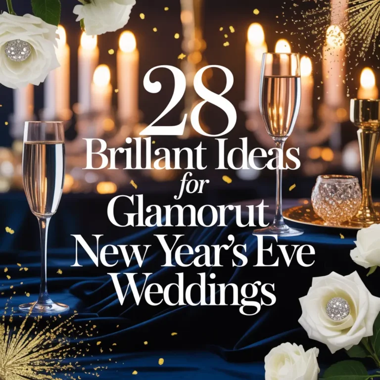 New Year’s Eve weddings