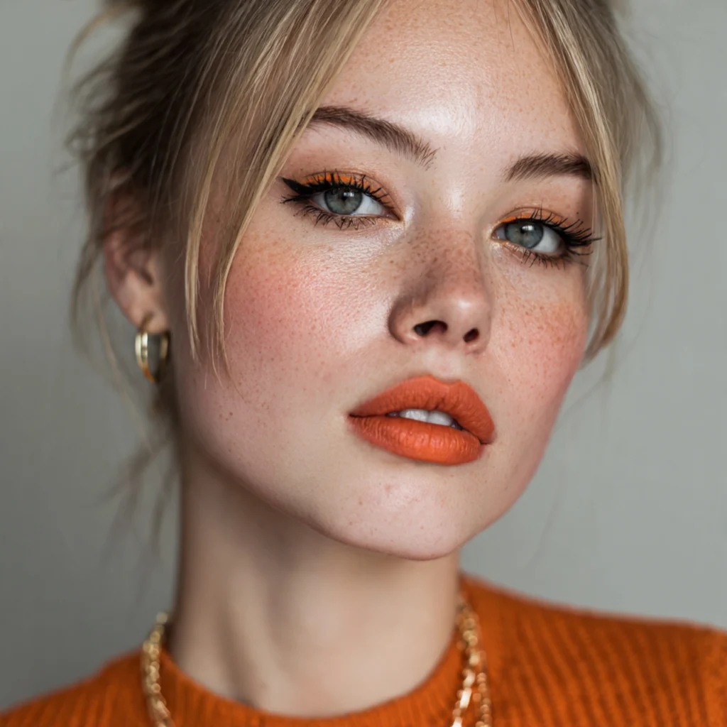 22 Bridesmaid Makeup Ideas for Every Wedding Style 6 Peachy Minimalism