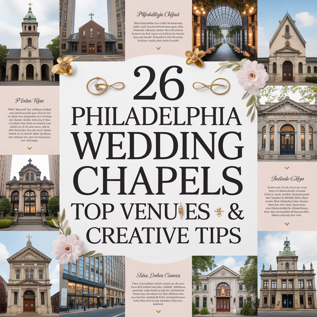 26 Philadelphia Wedding Chapels: Top Venues & Creative Tips 28 Philadelphia Wedding Chapels