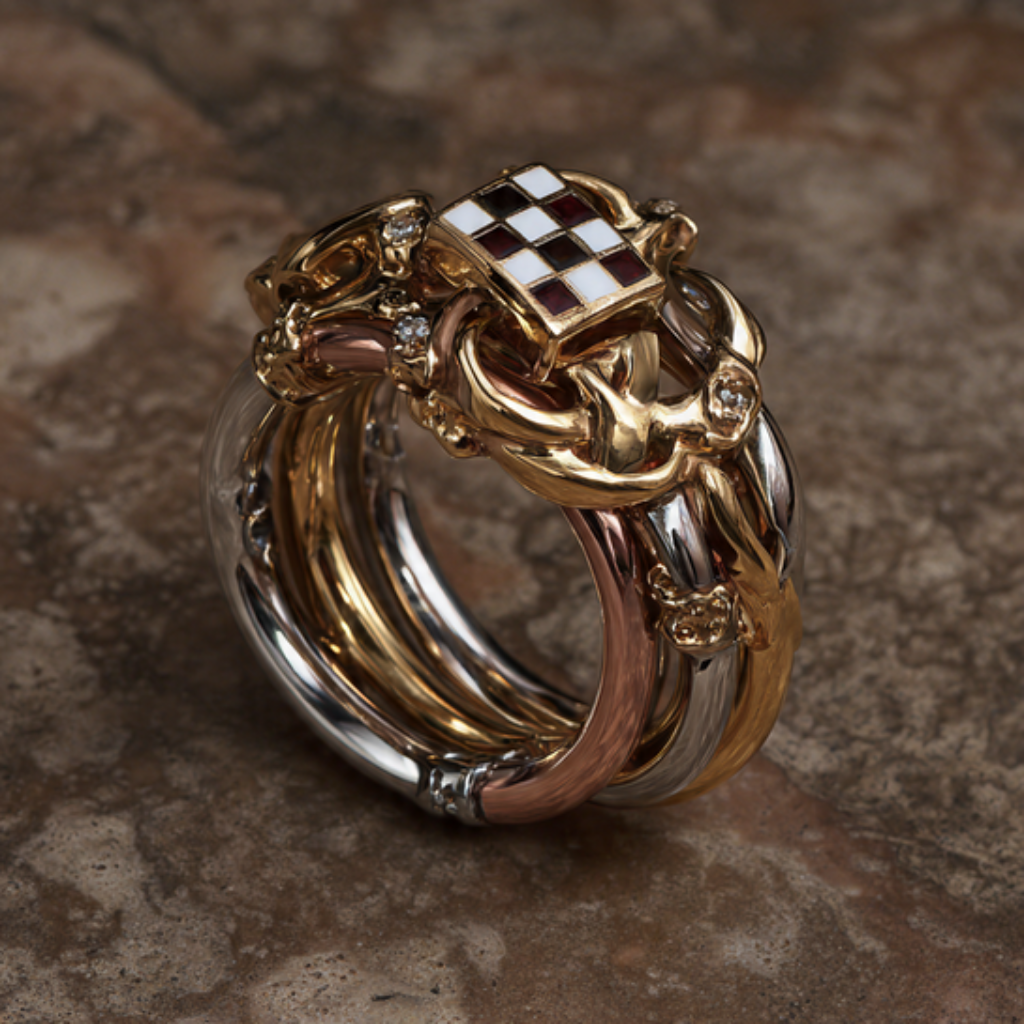 Puzzle or Convertible Rings