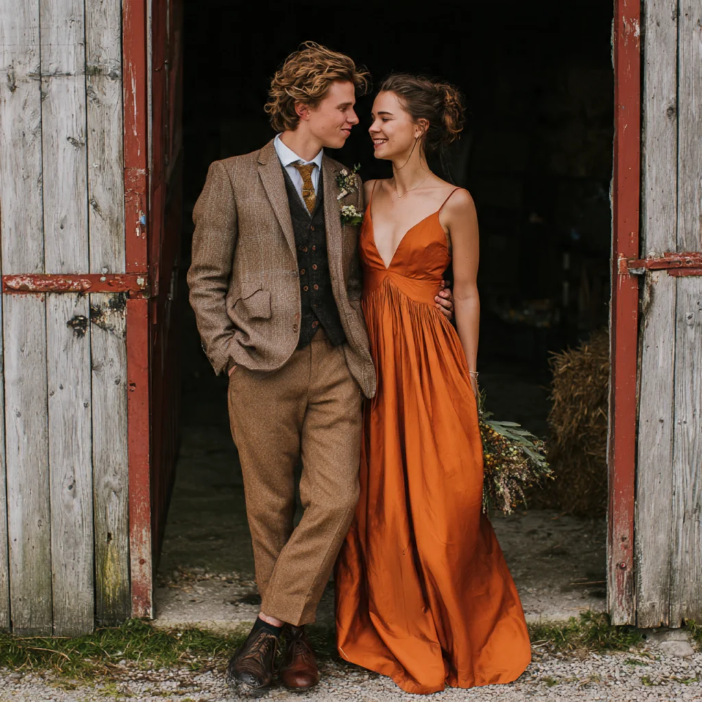 20 Stylish Guide on What to Wear to a Fall Wedding 12 Rustic Chic Outfits 2