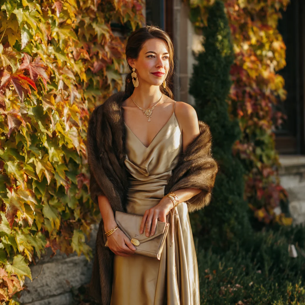 20 Stylish Guide on What to Wear to a Fall Wedding 19 Seasonal Accessories