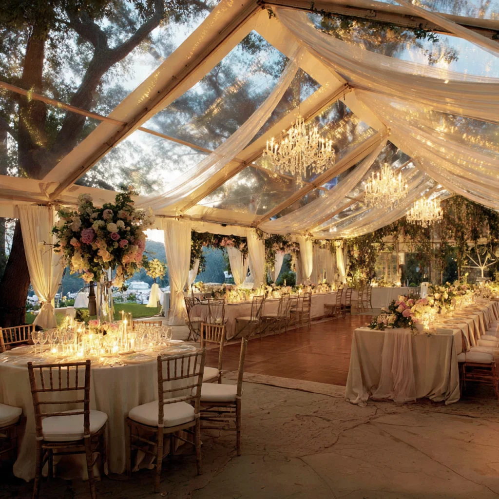 Set Up an Elegant Tent Reception