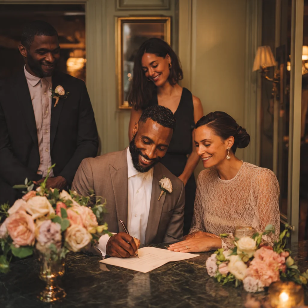 Signing of the Register