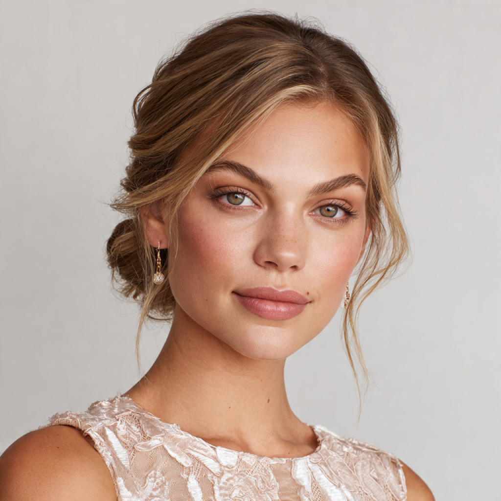 22 Bridesmaid Makeup Ideas for Every Wedding Style 16 Smudged Shadow Realism