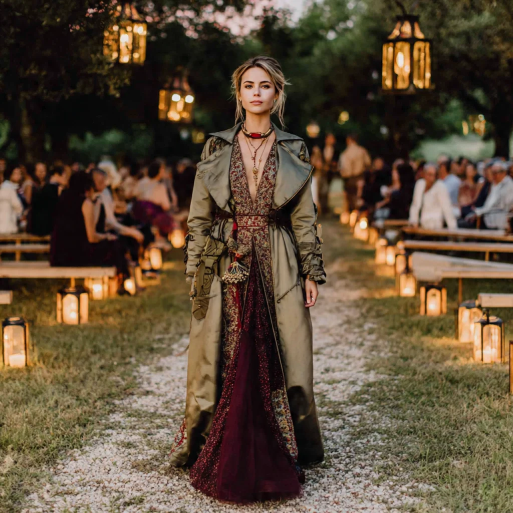 20 Stylish Guide on What to Wear to a Fall Wedding 46 Statement Outerwear