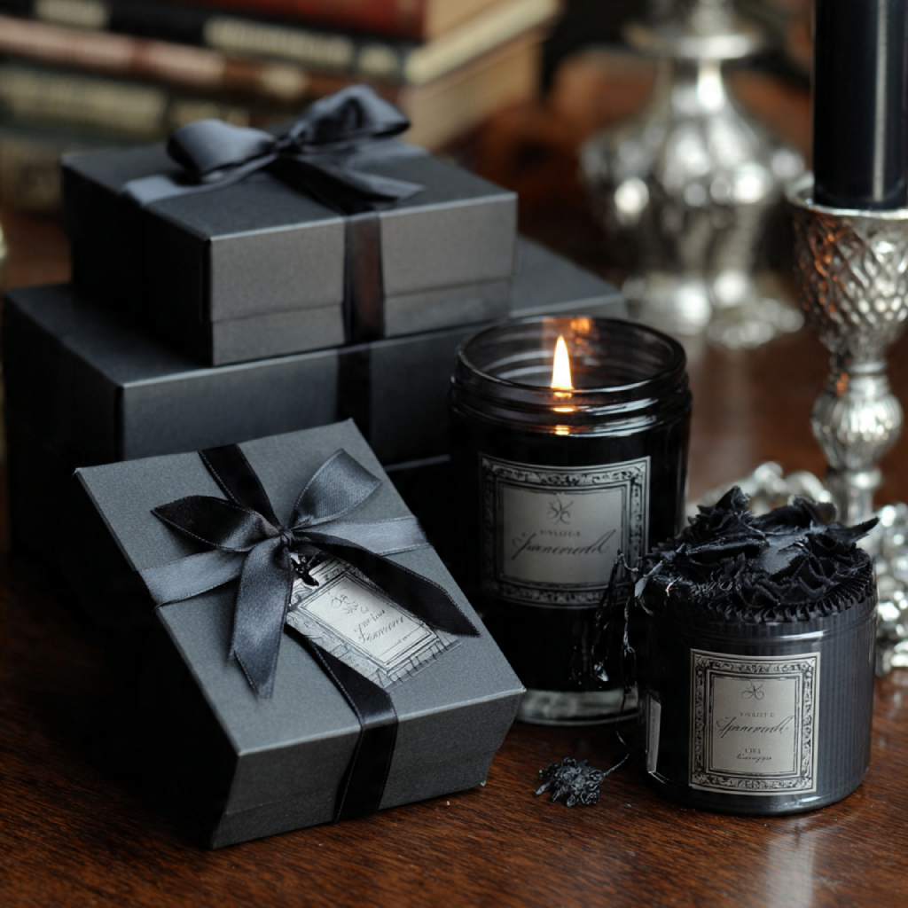 Stationery and Favours in Matte Black
