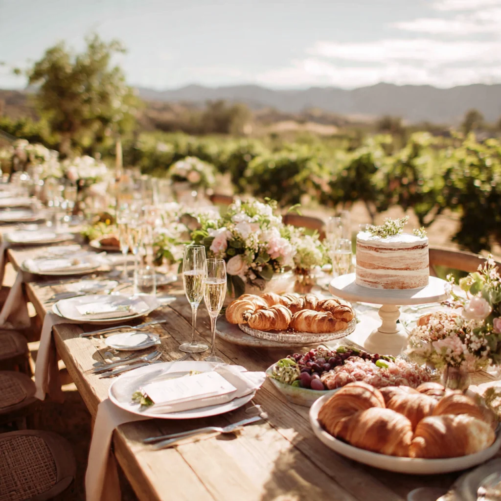 Sun-Drenched Vineyard Brunches