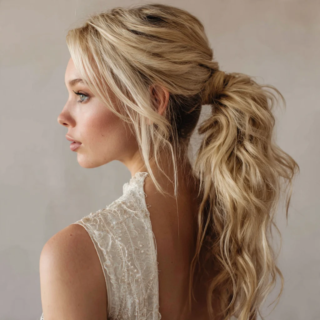 Textured Ponytail