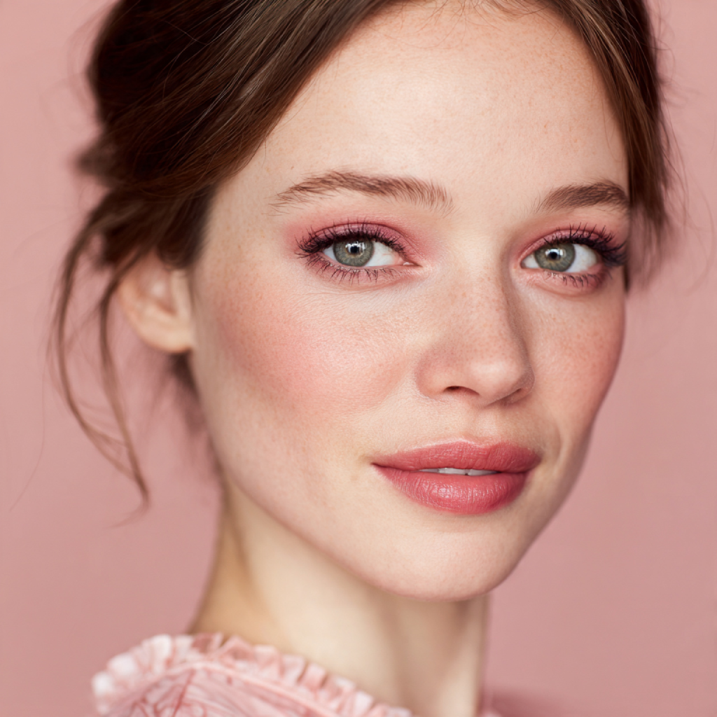 22 Bridesmaid Makeup Ideas for Every Wedding Style 19 Understated Pink Lift