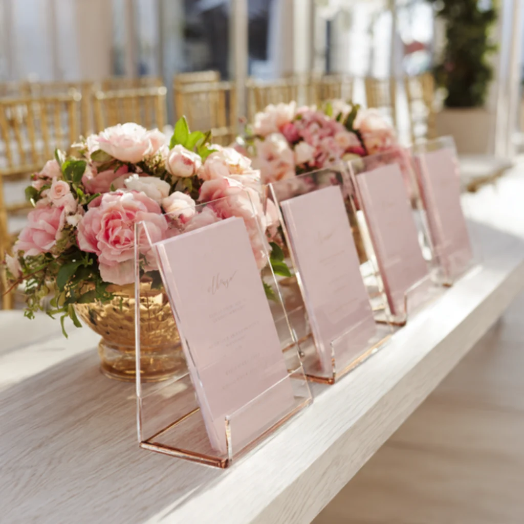 Use Metallic Acrylic Elements