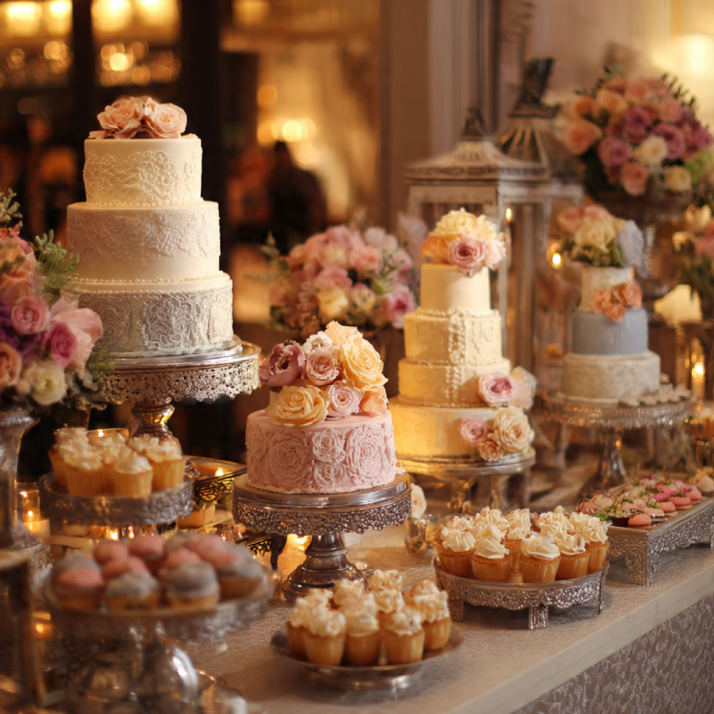 15 Romantic Vintage Wedding Ideas to Inspire Your Big Day 11 Vintage Dessert Displays