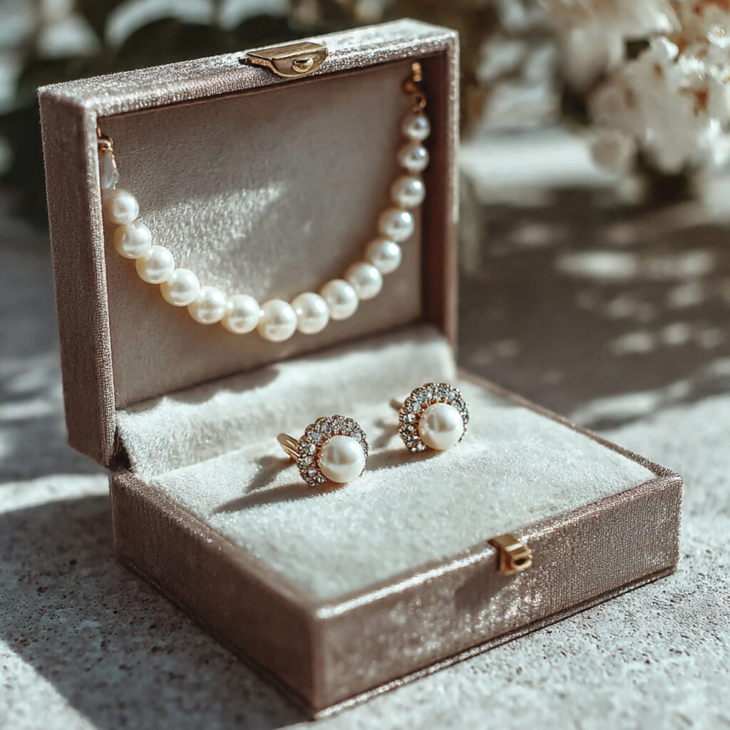 elegant pearl jewelry gift scene a 1