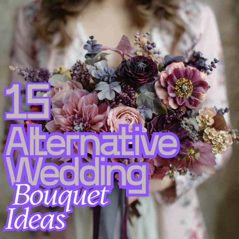 Alternative Wedding Bouquet Ideas