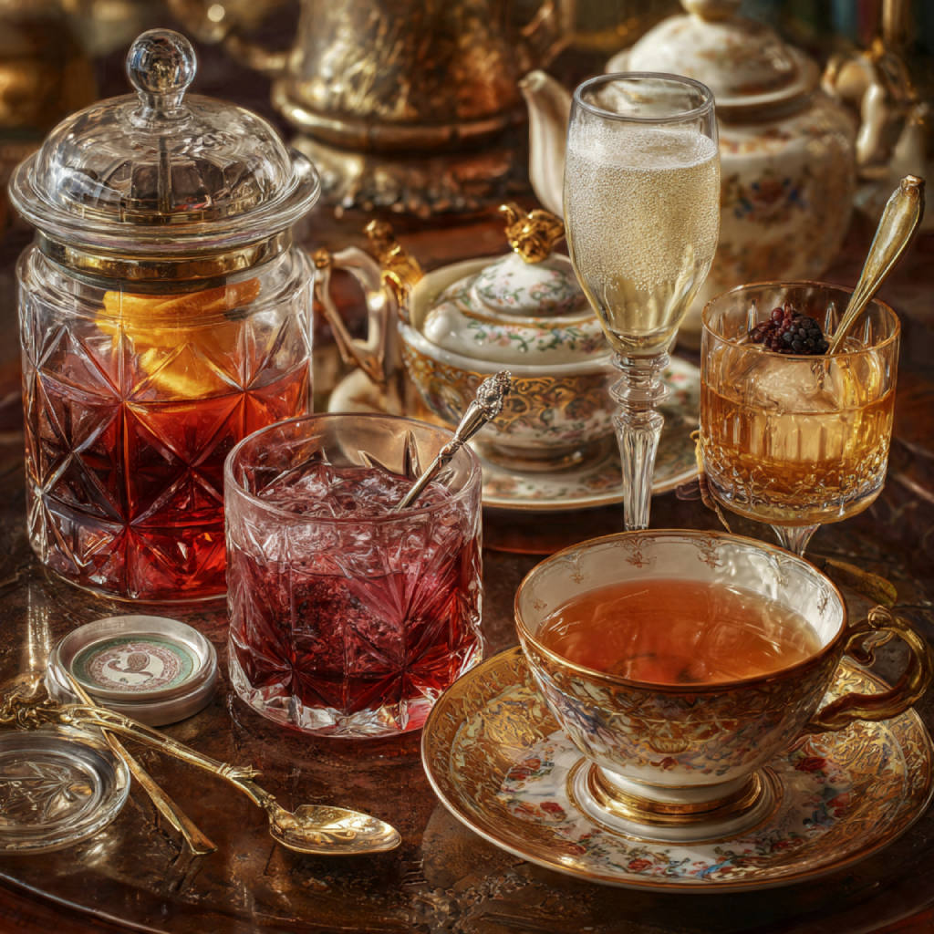 20 How to Plan a Charming Tea Party Bridal Shower 5 Assortment of Teas and Elegant Beverages
