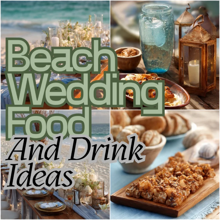 Beach Wedding Food And Drink Ideas