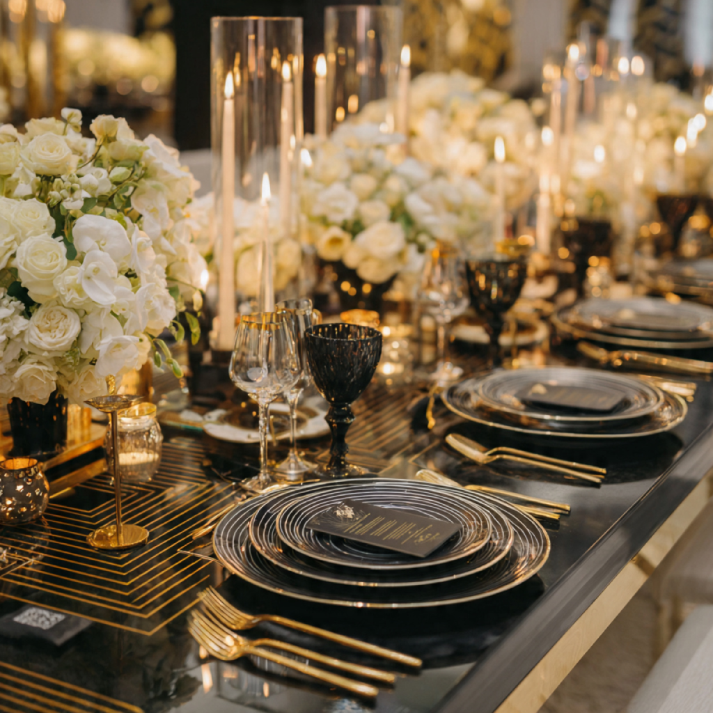 Black and Gold Modern Luxury