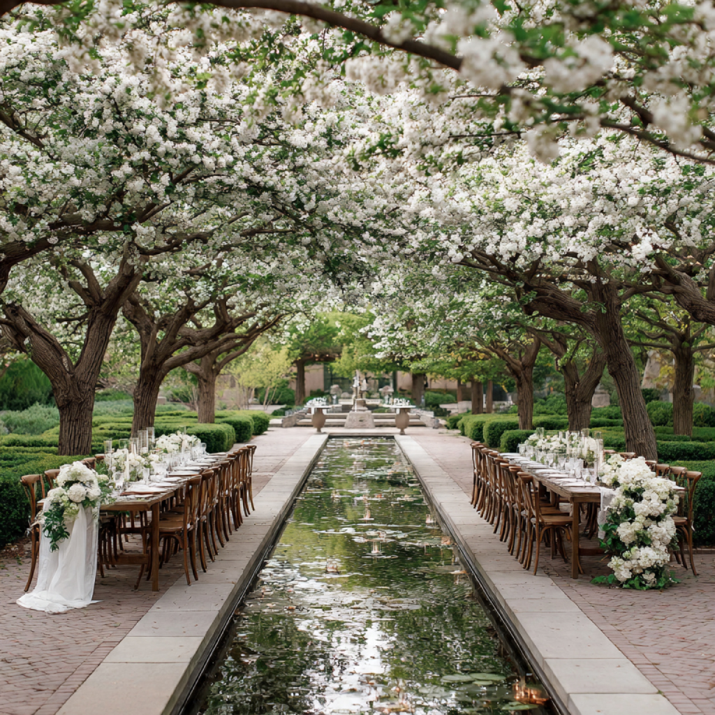 16 Elegant Spring Wedding Venue Ideas for Every Couple’s Style 7 Botanical Garden or Public Garden Venue