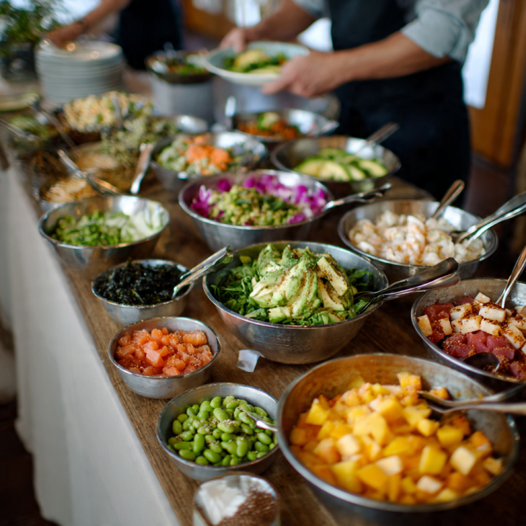 Build-Your-Own Poke or Ceviche Station