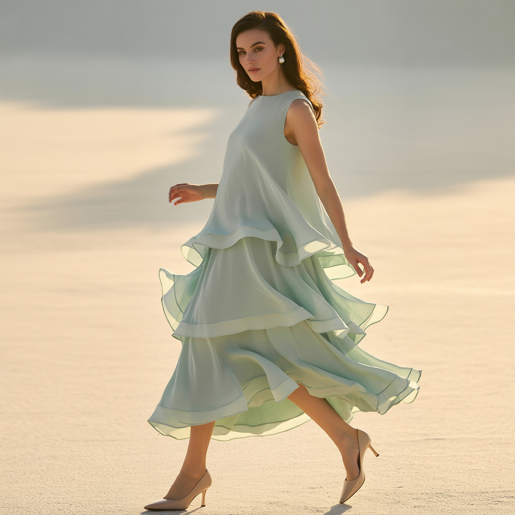 Celadon Tiered Grace