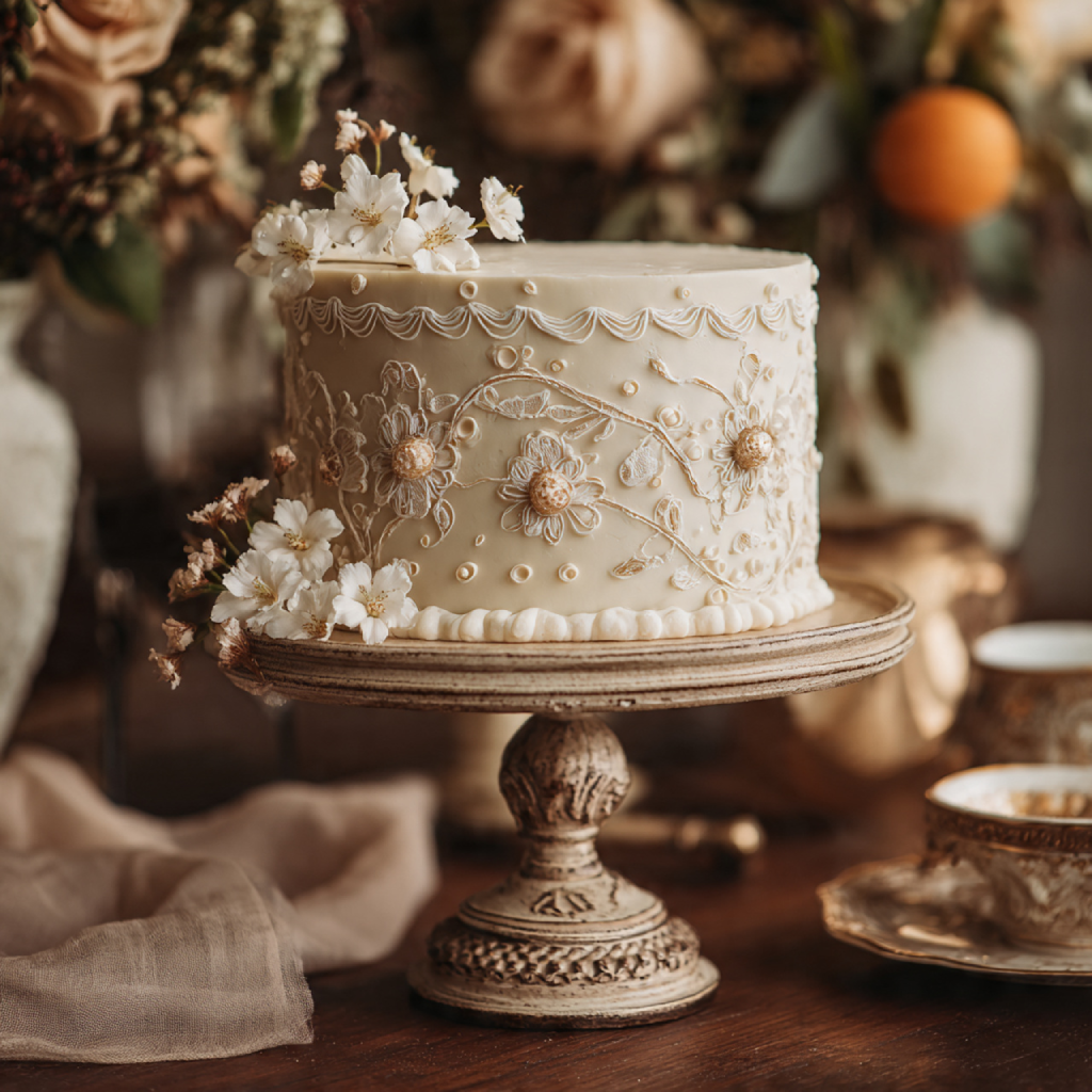 Chocolate Ganache Small Wedding Cakes
