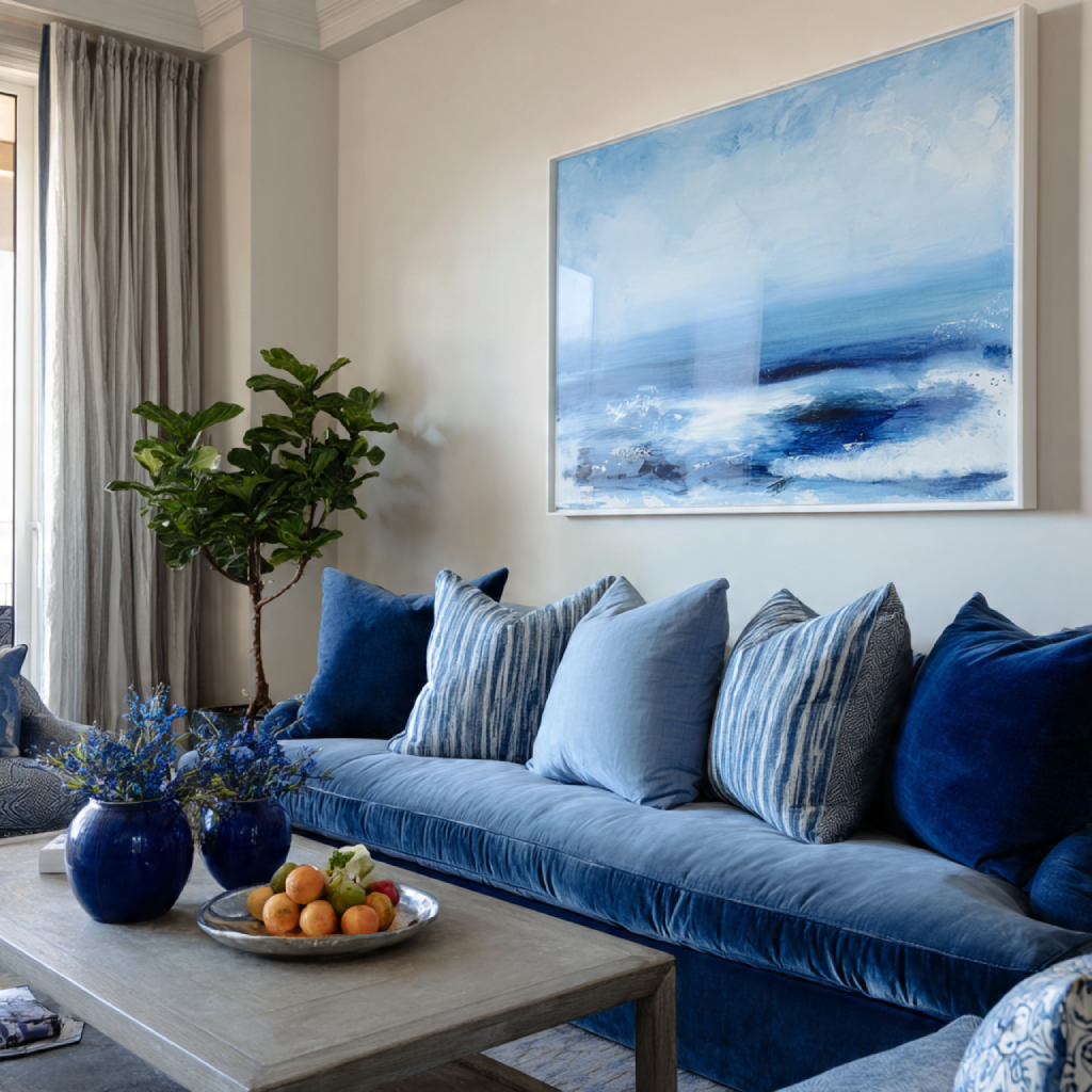 Coastal Blue Elegance