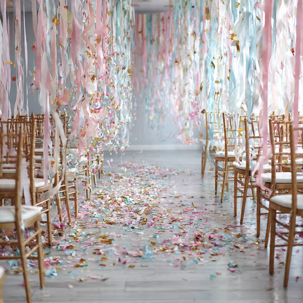 Confetti and Streamer Accents