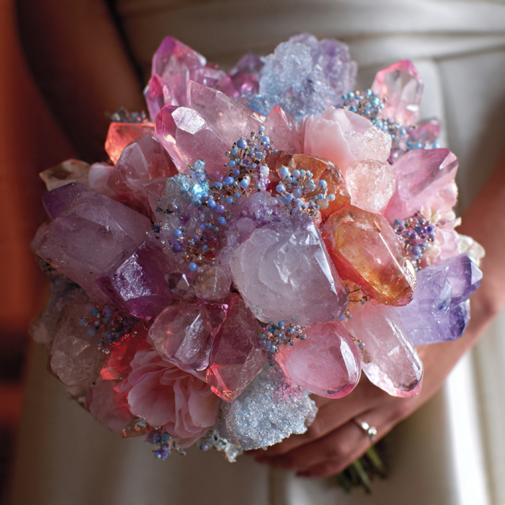 Crystal Bouquets for Energy and Symbolism