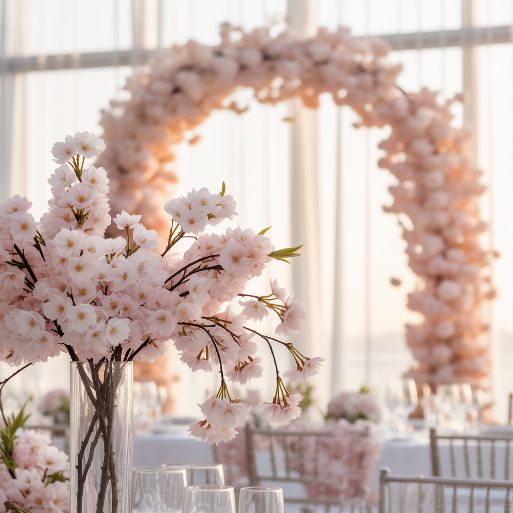 Delicate Touch of Cherry Blossoms