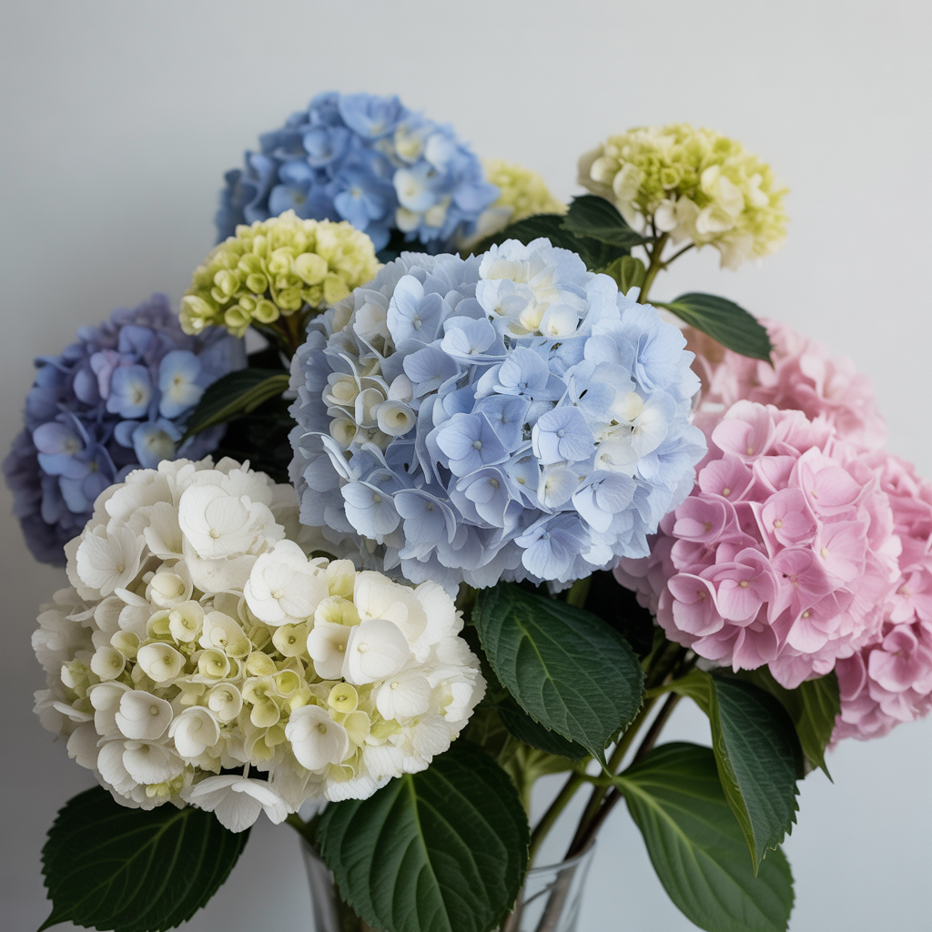 Dreamy Hydrangeas for Volume and Texture