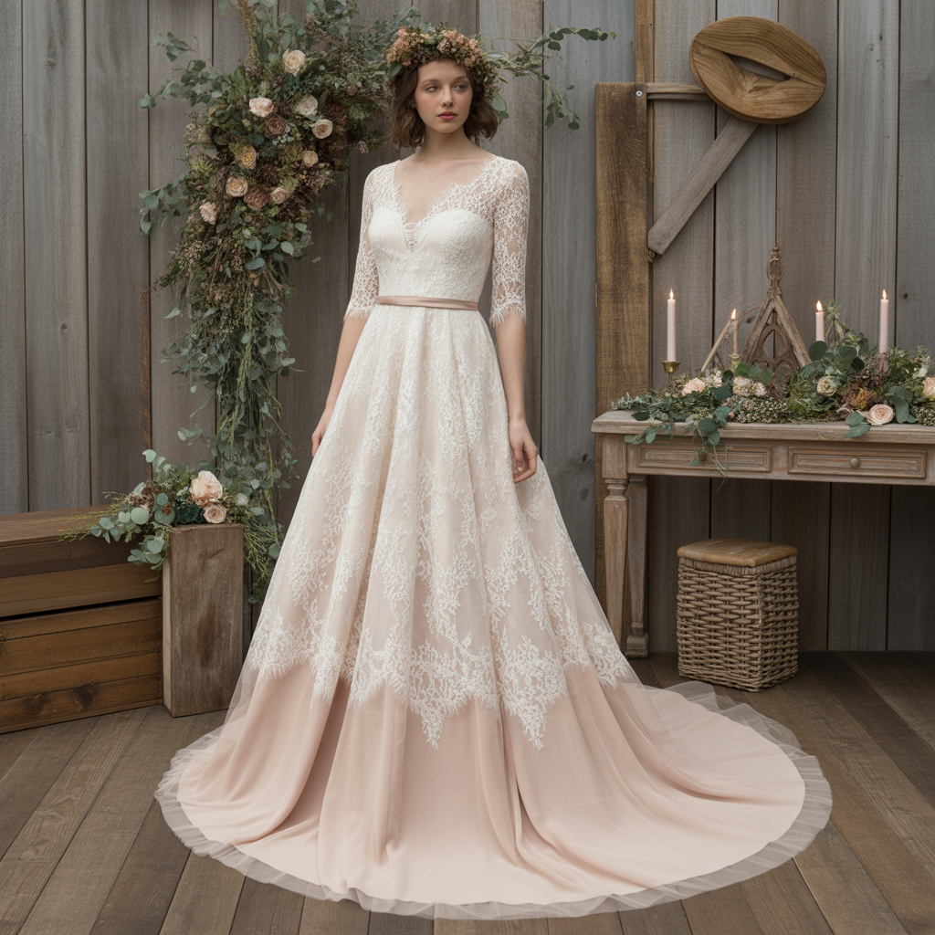 Earth-Tone Lining or Blush Underlay to Soften White