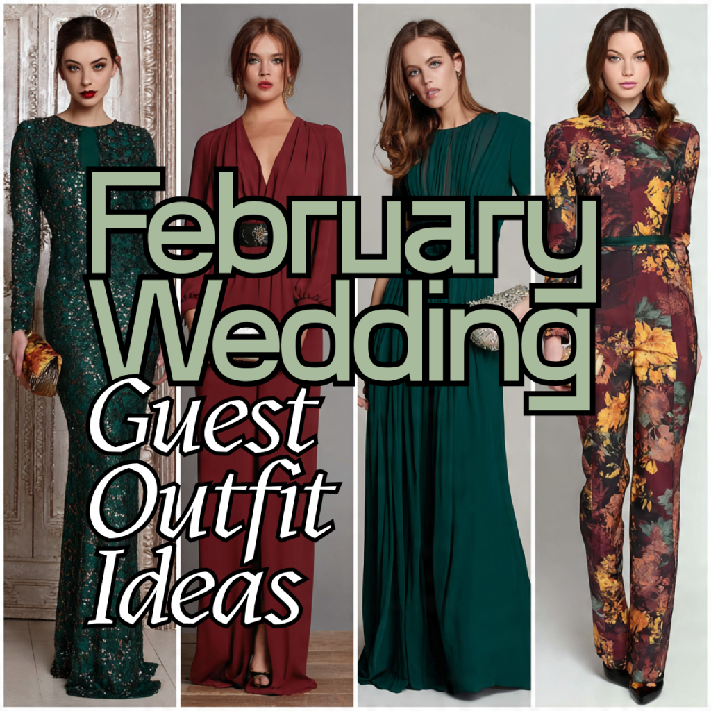 February Wedding Guest Outfit Ideas