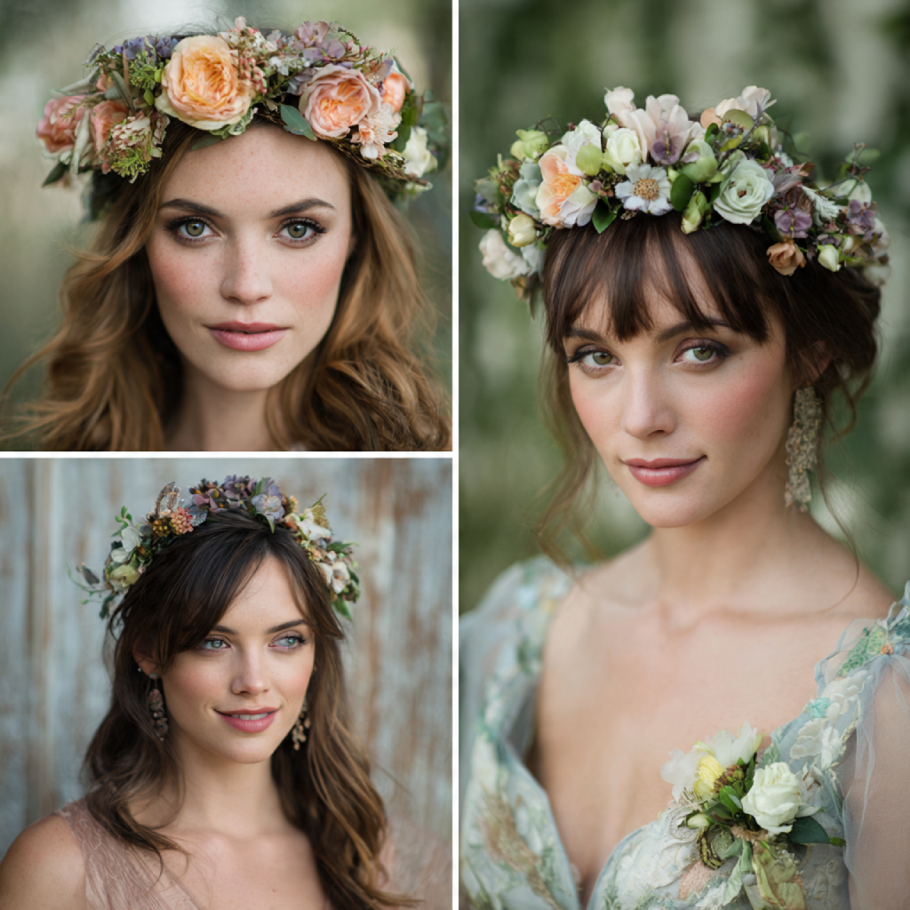 Floral Crowns and Boutonnieres Personalized Spring Statements