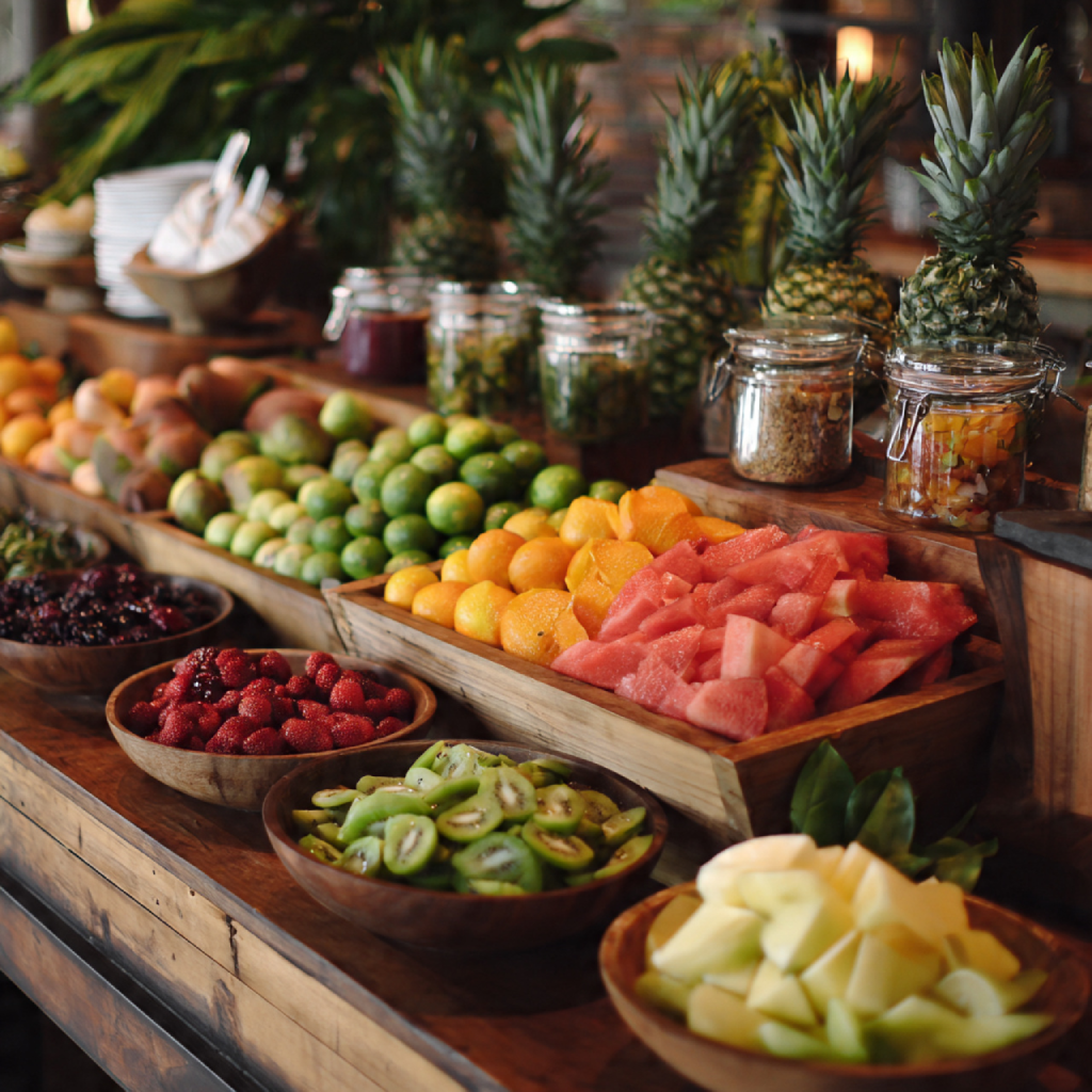 Fresh Fruit Welcome Station