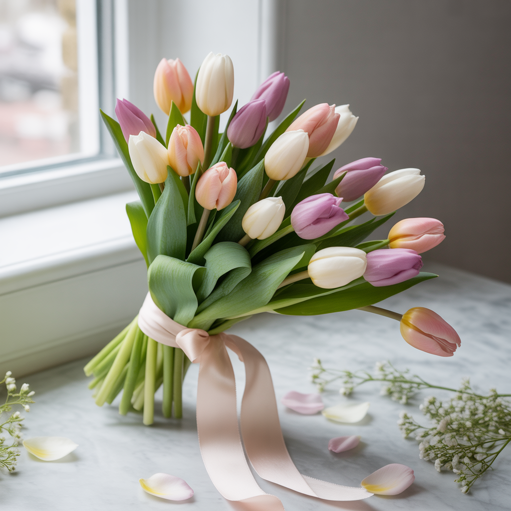 Fresh Romance with Tulips
