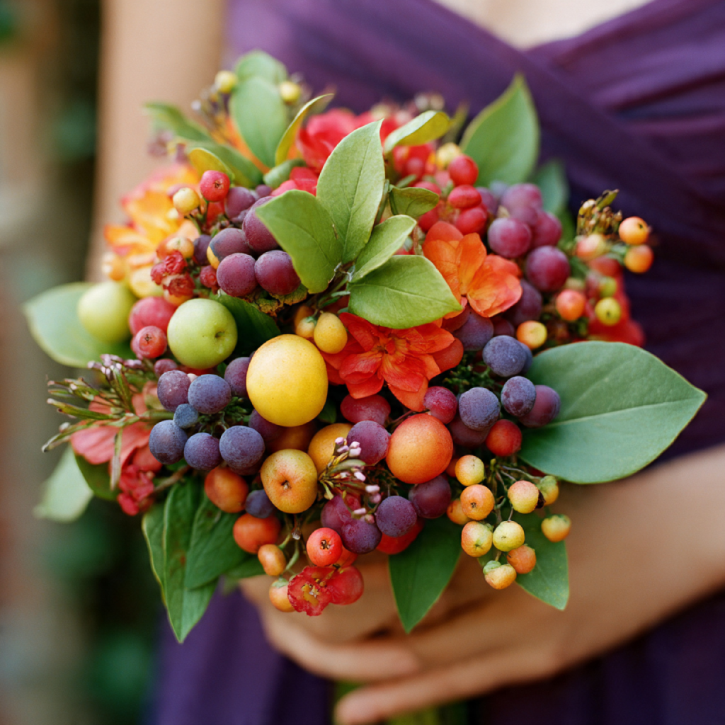 Fruit and Berry Bouquets for Natural Freshness