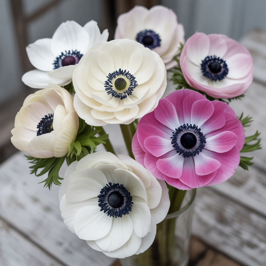 Garden-Inspired Anemones