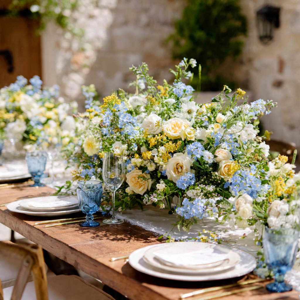 Garden Romance with Fresh Florals