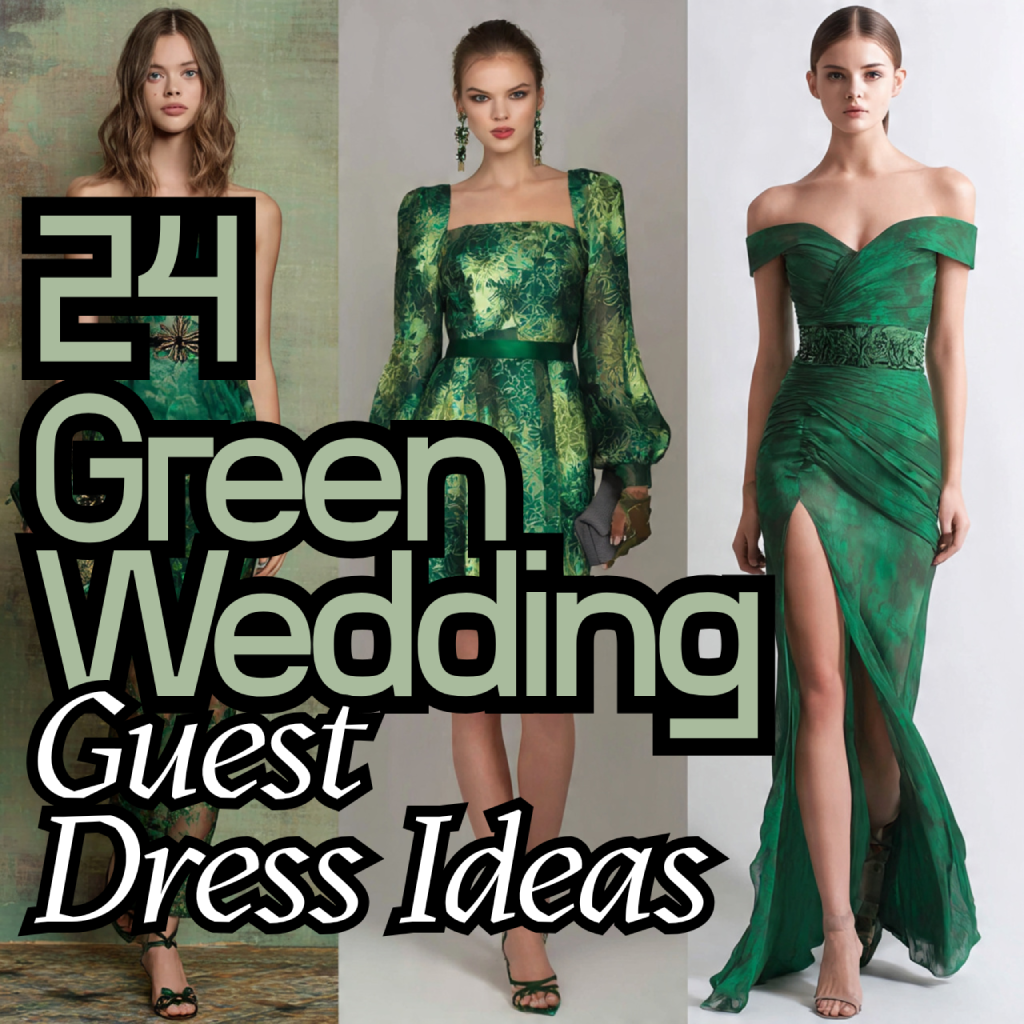 Green Wedding Guest Dress Ideas