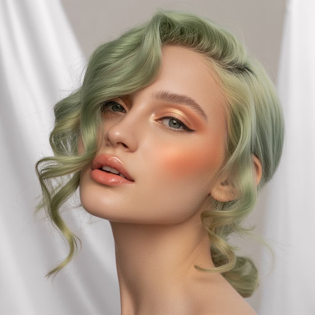 Hairstyle and Makeup Harmony