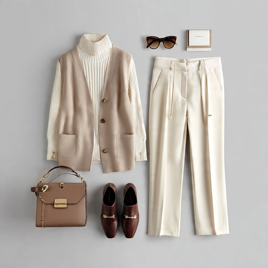 Layered Neutrals for Minimalist Sophistication