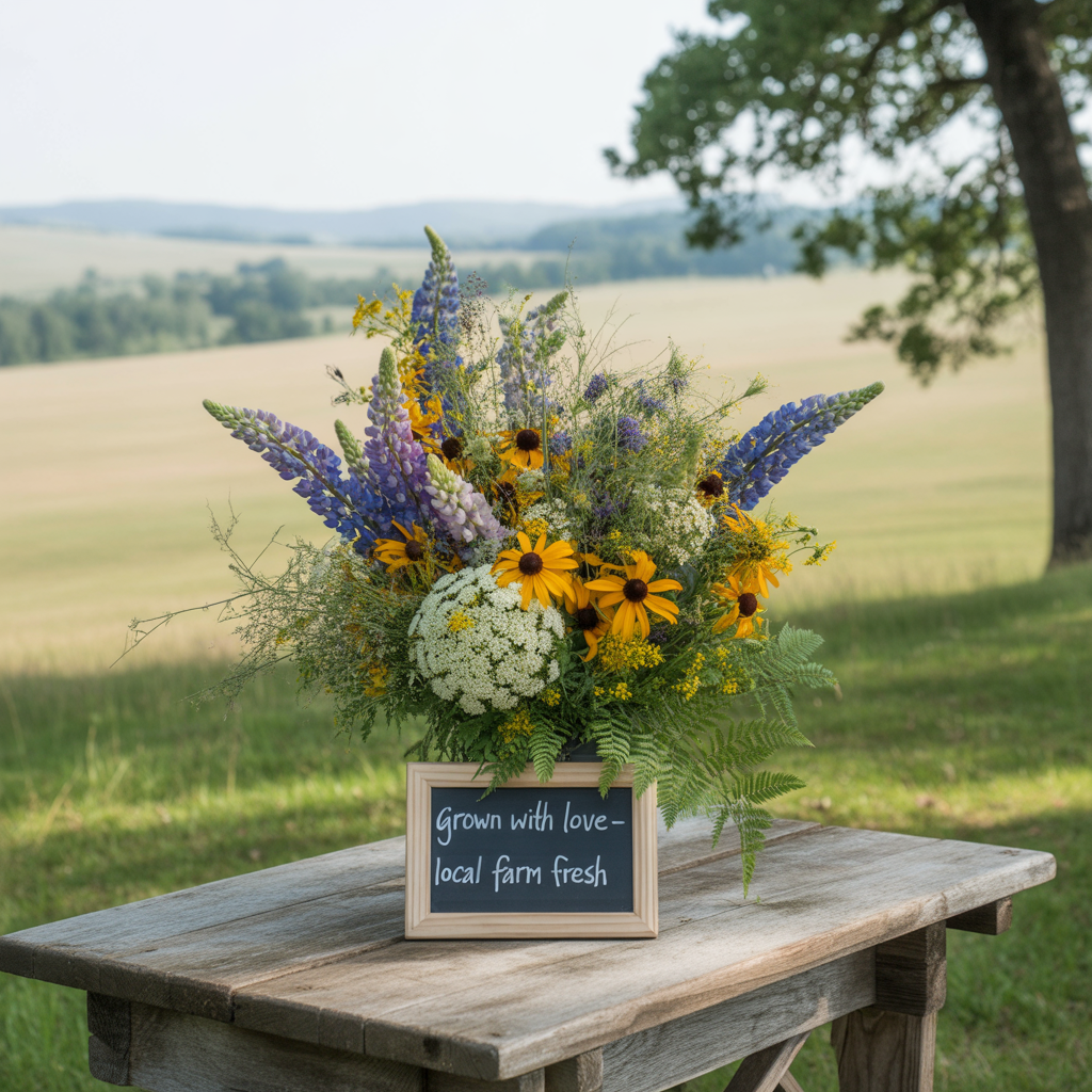 Local Florals for Authentic Flair