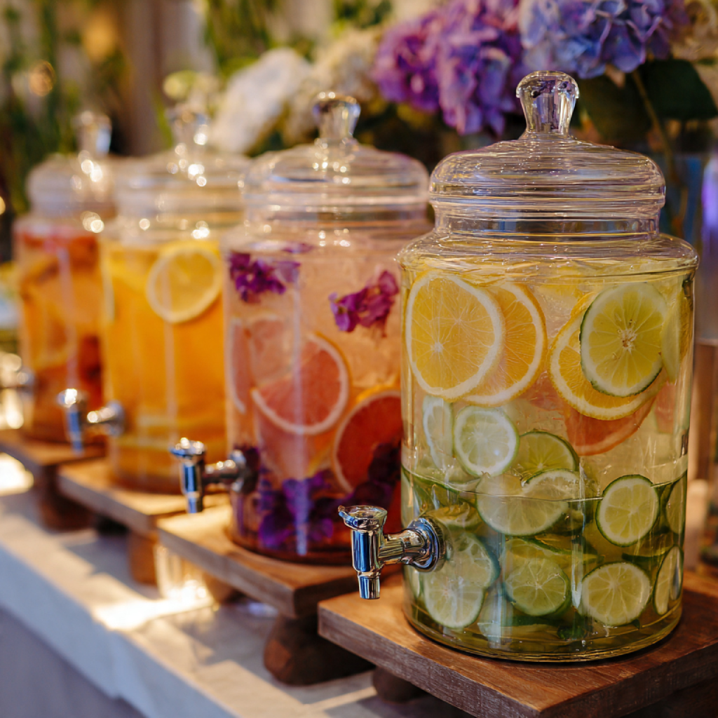 Offer Refreshing Welcome Drinks