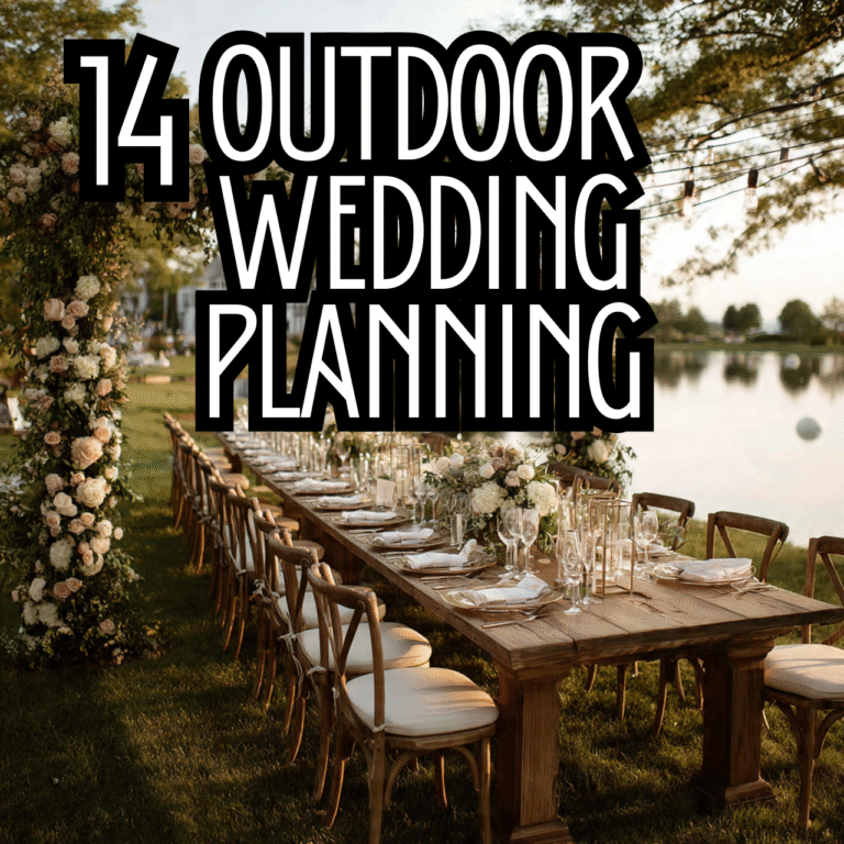 Outdoor Wedding Planning