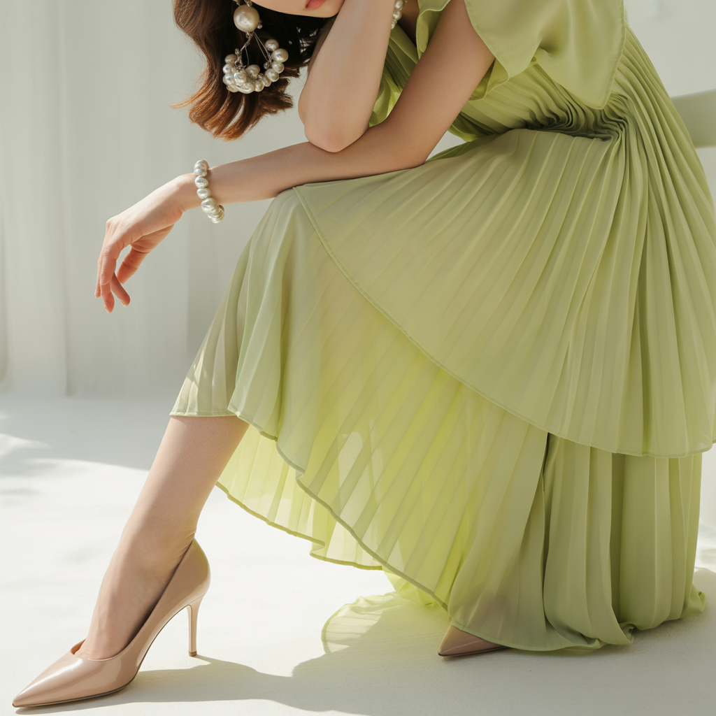 Pistachio Green Whimsy