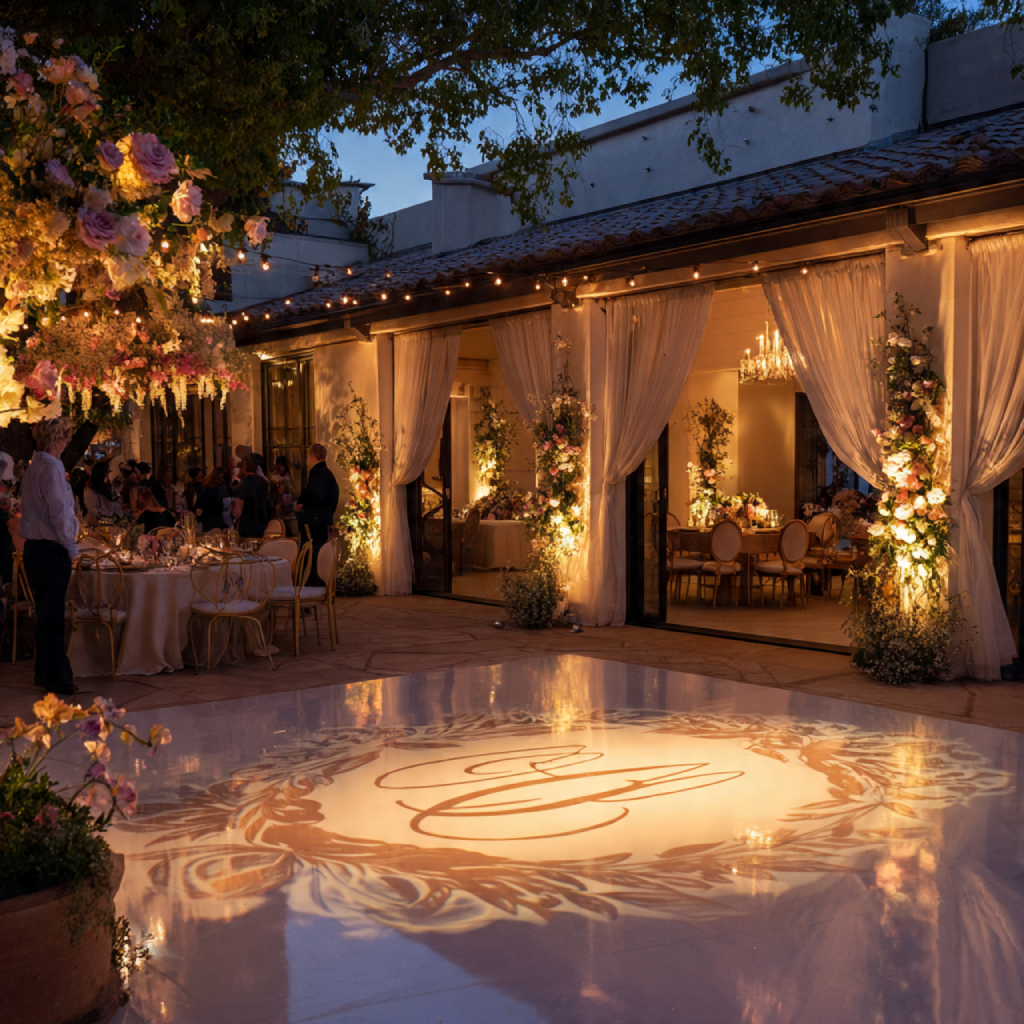 Projector or Gobo Lighting for Personalization