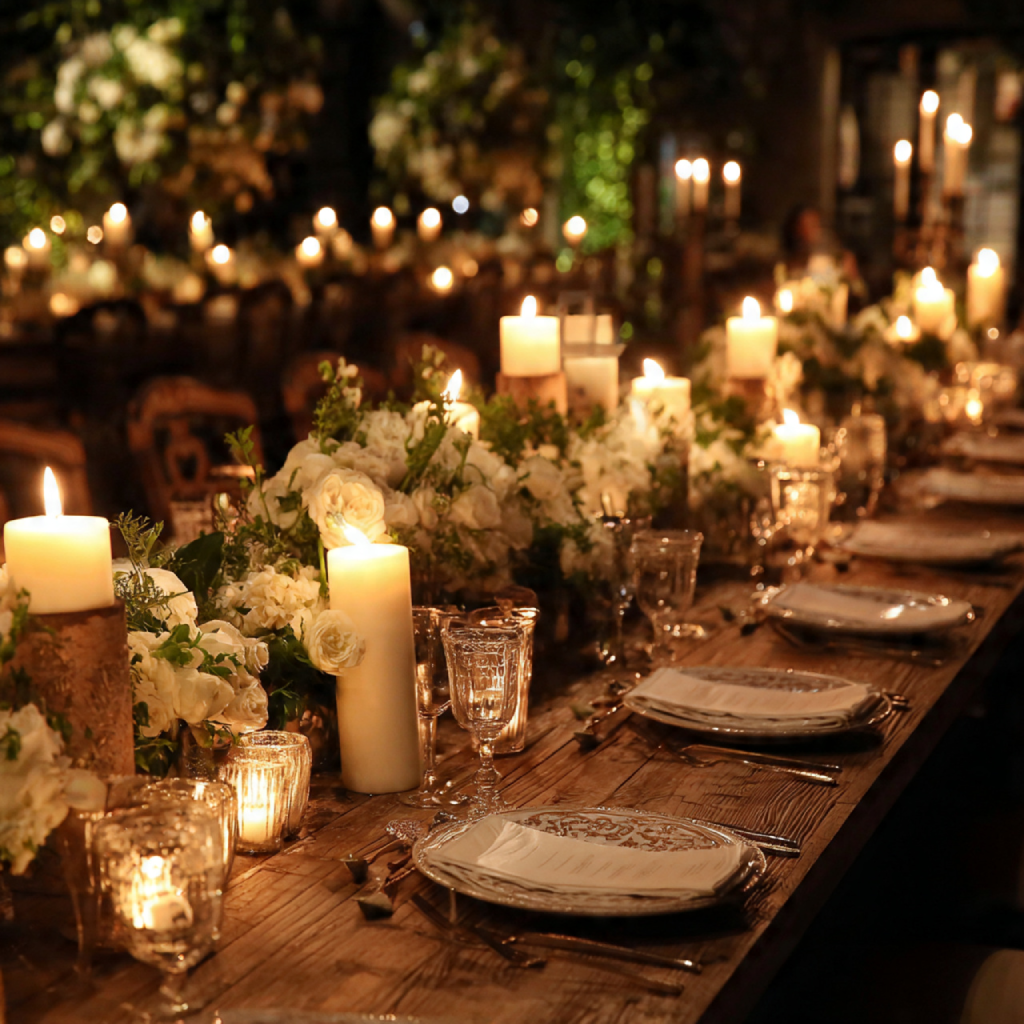 Romantic Candlelit Ambiance