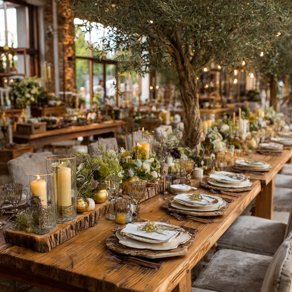 Rustic Charm with Wooden Accents