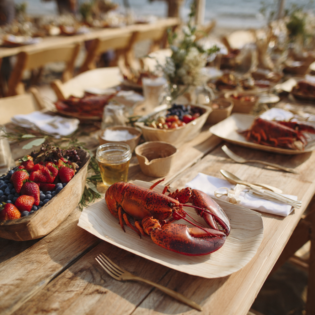 Seasonal, Local Produce and Eco-Friendly Service