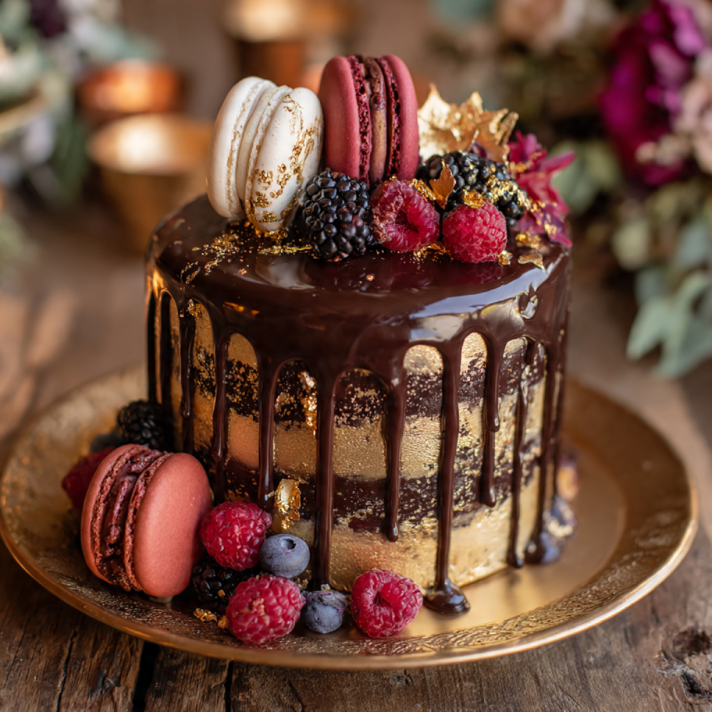 Semi-Naked Small Wedding Cakes